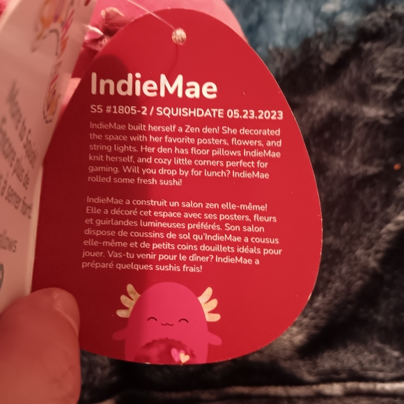 ❤️NWT Valentines Day 2024 Exclusive Squishmallows Bundle of 2 5"❤️ - Picture 2 of 5